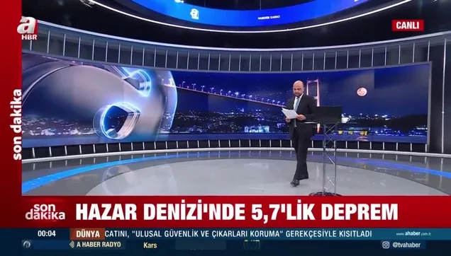 Azerbaycan'da gece vakti korkutan deprem!