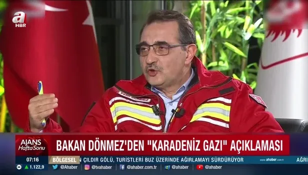 Karadeniz gazı evlere ne zaman girecek? Enerji ve Tabii Kaynaklar Bakanı Fatih Dönmez:tarih verdi!