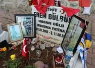 Eren Bülbül şehadetinin üçüncü yılında anılıyor! Türk bayraklı kabri hiç ziyaretçisiz kalmıyor