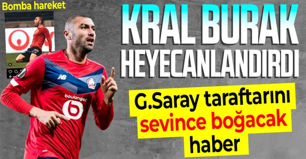 Galatasaray'a geri mi dönüyor? Burak Yılmaz'dan transfer iddialarını güçlendiren bomba hareket...