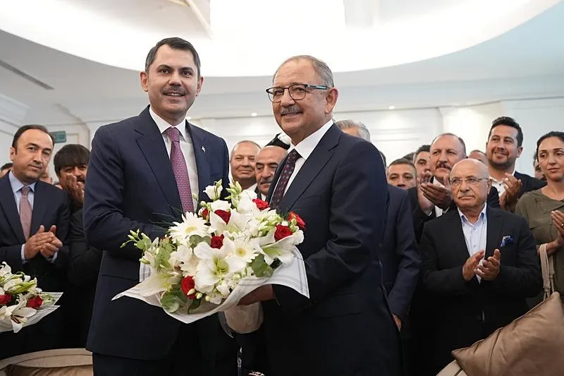 Çevre, Şehircilik ve İklim Değişikliği Bakanlığı'nda devir teslim! Murat Kurum görevi Mehmet Özhaseki'den devraldı-3