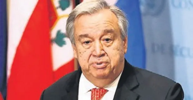 Guterres bir kez daha Gazze’de yaşanan soykırımı kınadı