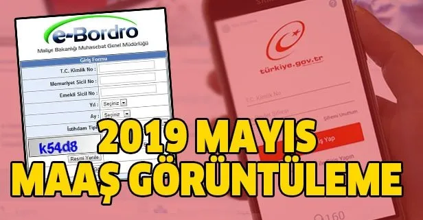 e Bordro giriş: 2019 Mayıs ayı maaş bordroları yayınlandı! Maliye Bakanlığı e-Bordro Hizmeti