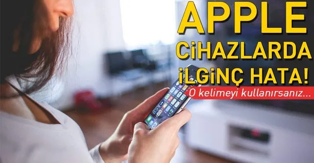 Apple cihazlarında ‘Tayvan’ hatası