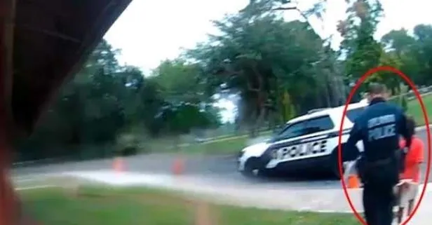 ABD polisinden bir skandal daha! 6 yaşındaki çocuğa kelepçe!