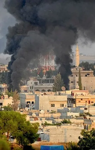 Barış Pınarı Harekatı başladı | Bombalar hainlerin tepesine balyoz gibi indi