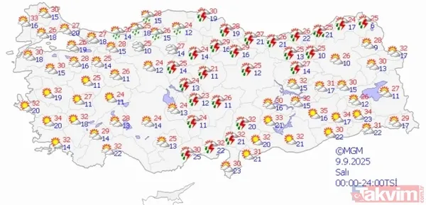 Meteoroloji'den hava durumu raporu: 60 kilometreye kadar çıkacak! İstanbul ve Ankara dahil birçok il için fena geliyor! - 11
