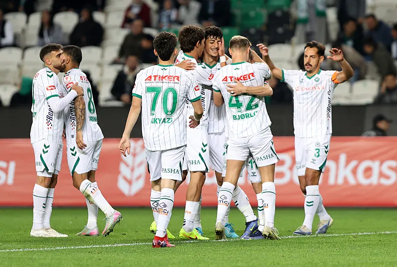 Tur bileti Konyaspor’un!