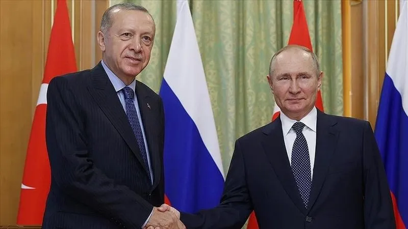 Başkan Erdoğan, Rusya Devlet Başkanı Putin ile 5 Ağustos 2022'de Rus Sanatoryum'da bir araya geldi