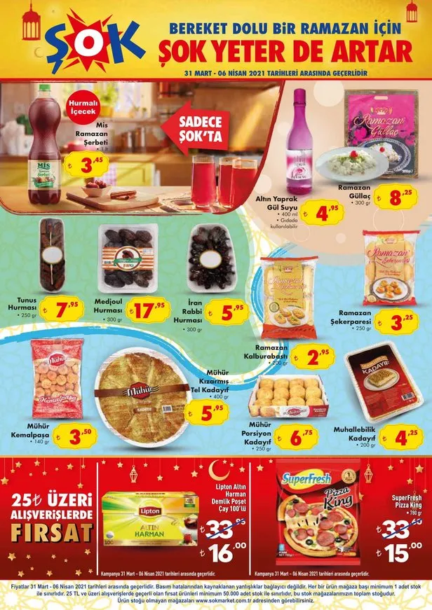 ŞOK 31 Mart aktüel kataloğunda hangi ürünler var? ŞOK�ta bu hafta