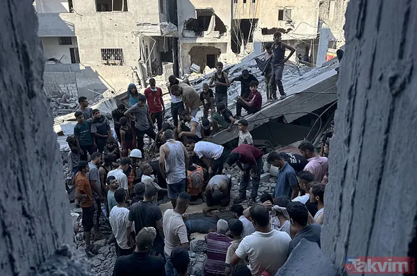 ABD'den İsrail'in soykırımına yeni destek: Gazze'de insanlık dramı! Bu görüntüler film sahnesi değil! - 32