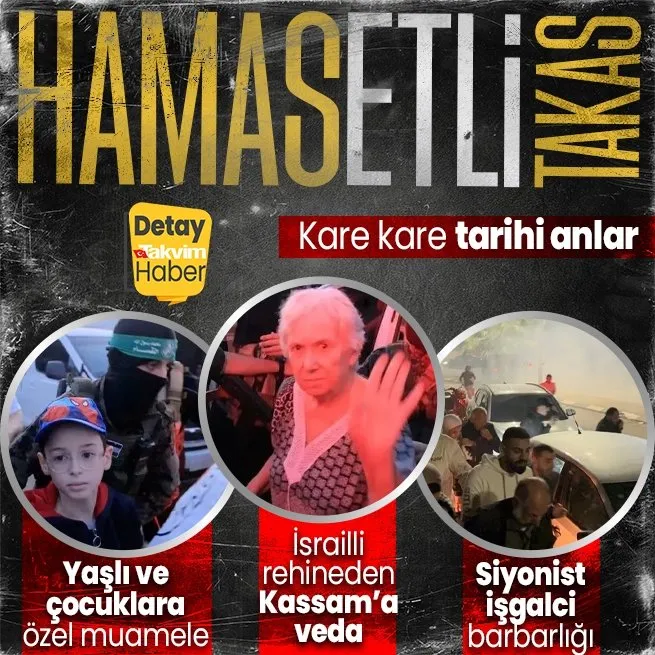 Tarihi esir takası tarihi kareler! İsrailli rehineler Hamaslılara el sallayıp veda etti... Siyonist işgalciler ise Filistinlilere saldırdı