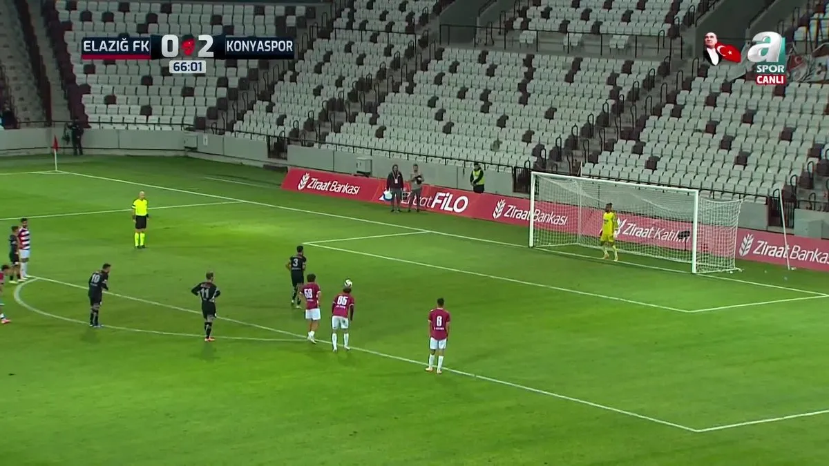 GOL | 23 Elazığ Fk 0 - 3 T. Konyaspor