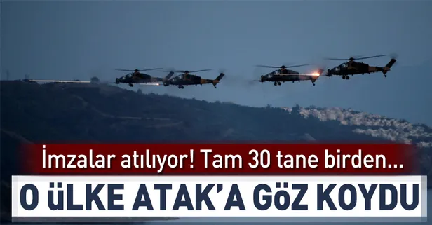 Pakistan Türkiye'den 30 ATAK alıyor