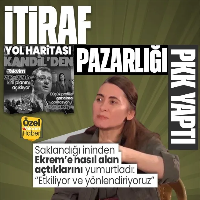 Kandilden İstanbula müdahale ettik itirafı! Terörist başı Helin Ümit CHP ile pazarlığı yumurtladı: PKK Türkiye siyasetini etkiliyor