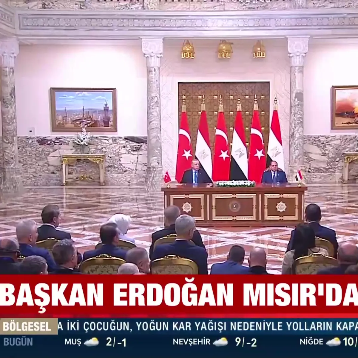 Kahire’de imzalar atıldı!