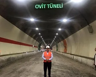 Ovit Tüneli’nde son kontrol