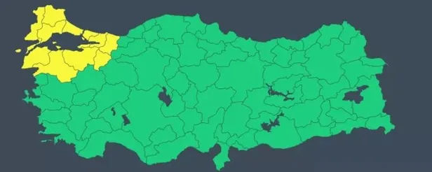 Marmara'ya kuvvetli yağış uyarısı! 11 kente sarı kodlu alarm...Meteoroloji'den son dakika hava durumu raporunu paylaştı-11