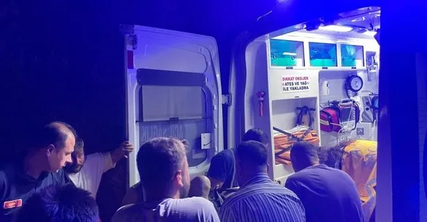 Uçurumdan uçan motosiklet sürücüsü yaralandı