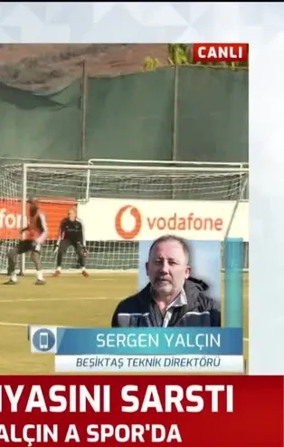 Beşiktaş Teknik Direktörü Sergen Yalçın'dan gündeme dair önemli açıklamalar