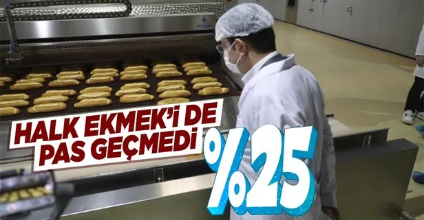 İstanbul’da Halk Ekmek fiyatlarına yüzde 25 zam! Hayatı ucuzlatacağız diyen Ekrem İmamoğlu zam üstüne zam yapıyor