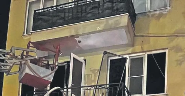 Baba yüreği: Kızı için alevlerin içine girdi ancak yeterli olmadı!