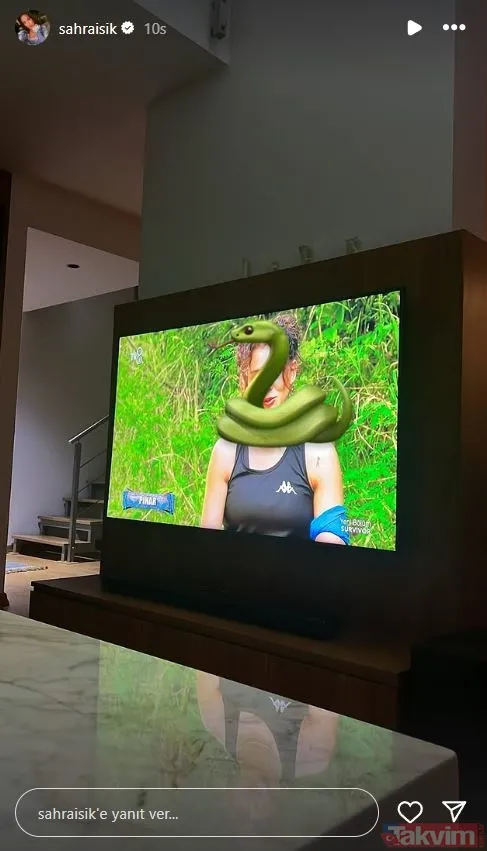 Pınar Saka'nın Survivor'a döndüğünü gören Sahra Işık’tan olay paylaşım! - 5