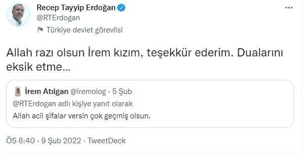 Başkan Erdoğan kendisi için dua eden vatandaşlara tek tek teşekkür etti-10