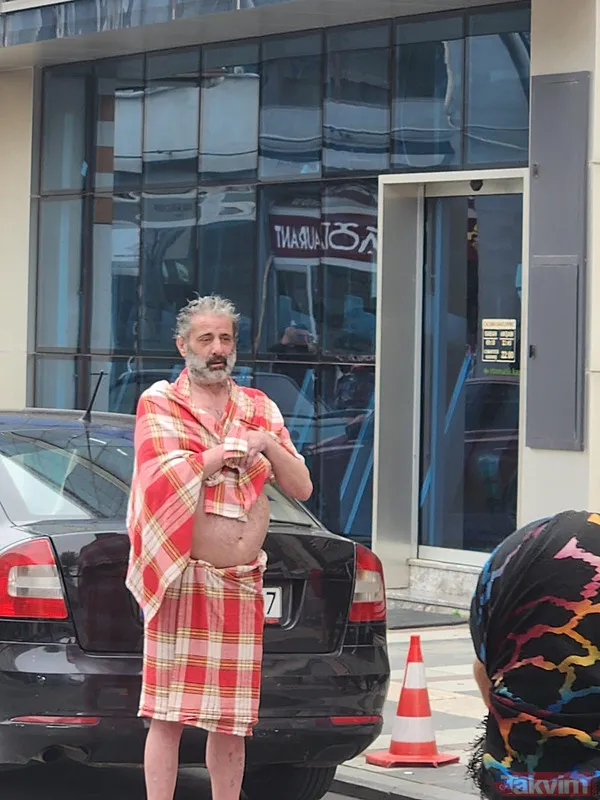 Deprem paniği: Hamamda yakalandı sokağa peştamalla çıktı - 3