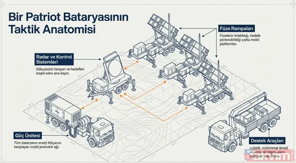 Stratejik bir kalkan: Patriot Hava Savunma Sistemi nedir, nasıl çalışır? Menzili ve teknik özellikleri - 8