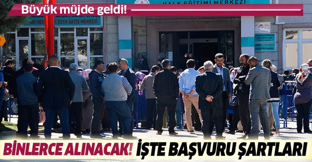 İŞKUR'dan TYP ile 3760 personel alımı! Başvuru ekranı ve şartları...
