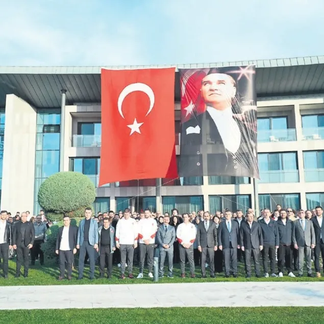 Spor camiasından 10 Kasım paylaşımları