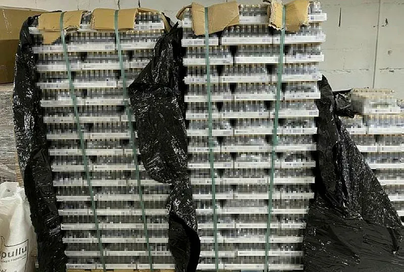 26 bin litre sahte içki ele geçirildi: 1 gözaltı