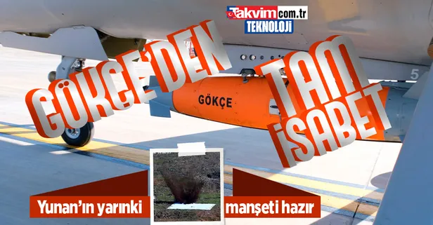 Bayraktar Akıncı 'Gökçe Yeni Nesil Güdüm Kiti' ile hedefini vurdu