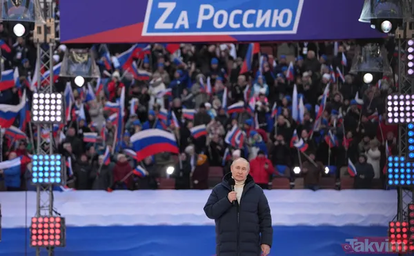 Rusya Devlet Başkanı Vladimir Putin savaşın gölgesinde halkın karşısına çıktı! "Askeri operasyonların nedeni ve hedefi..." - 1