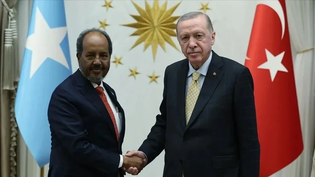 Somali Cumhurbaşkanı Mahmud'dan Erdoğan mesajı