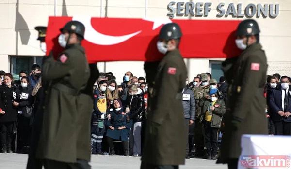 Helikopter kazasında şehit olan 11 asker Elazığ'dan Ankara'ya uğurlandı - 33