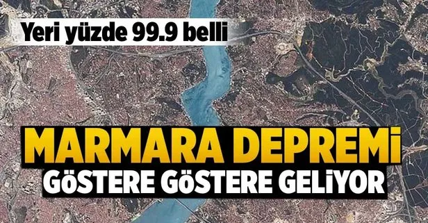 Marmara Depremi Gostere Gostere Geliyor Takvim