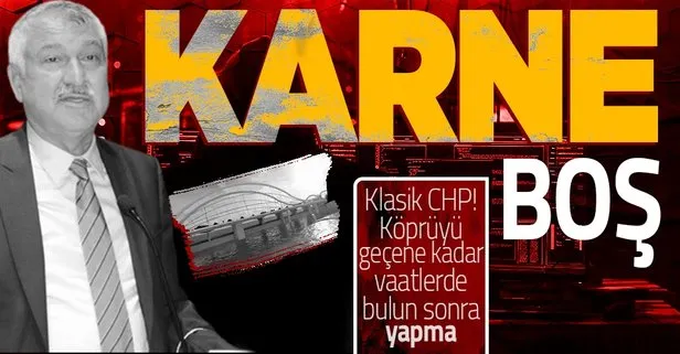 CHP’li Adana Büyükşehir Belediyesi Başkanı Zeydan Karalar’ın icraat karnesi bomboş! Söz verdi yapmadı!