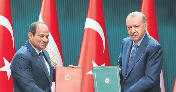 Hedef 15 milyon dolar: Türkiye ile Mısır arasında 17 anlaşma imzalandı!