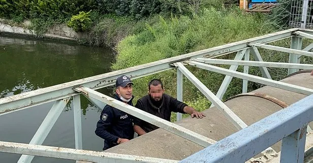 İstanbul'da hareketli anlar! Polis son anda ikna etti