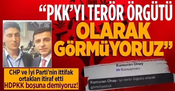 HDP’li yönetici Kamuran Onay itiraf etti: PKK’yı terör örgütü olarak görmüyoruz