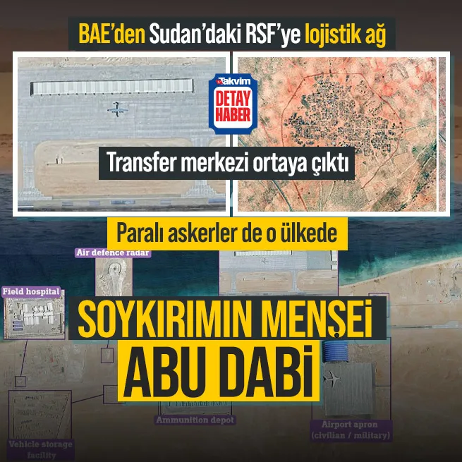 BAE’den Sudan’daki paramiliter RSF’ye soykırım desteği! Transfer ağı ortaya çıktı | Paralı askerler de o ülkede