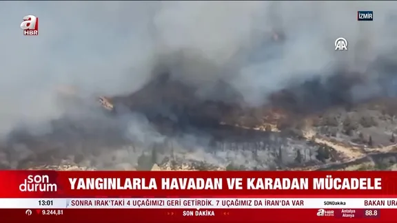Türkiye'nin birçok noktasında yangın!
