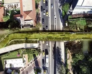 Taksim- Maçka arasına ekolojik yaya köprüsü