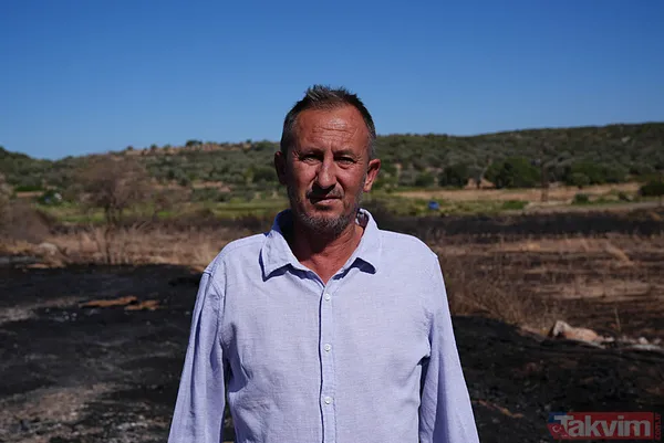 Çeşme yangınında zarar gören alanlar görüntülendi: Her şeyimiz yandı - 3