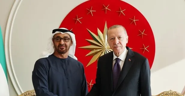 Başkan Erdoğan'dan "Terörsüz Türkiye" diplomasisi! BAE Devlet Başkanı Al Nahyan ile görüştü
