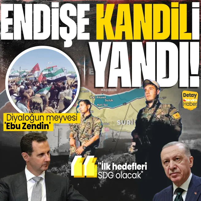 Ankara ve Şamın normalleşme adımları PKKyı sıkıştırdı! İlk hedefleri SDG olacak endişesi... Diyaloğun meyvesi Ebu Zendin
