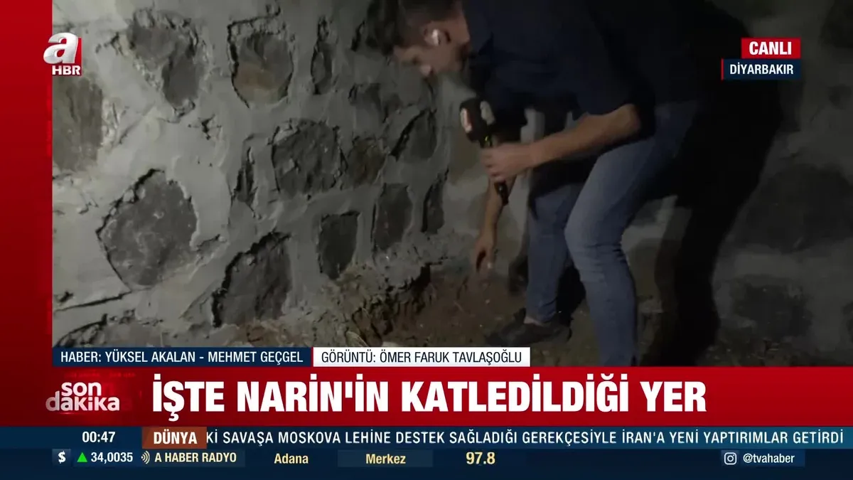 İşte Narin'in öldürüldüğü yer!