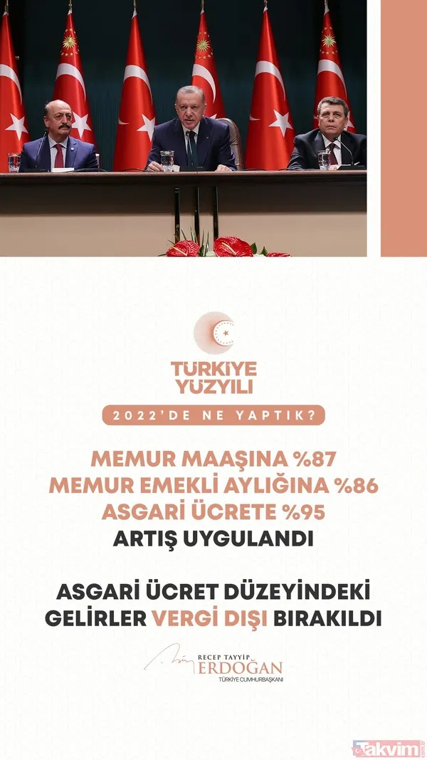 Başkan Erdoğan'dan yeni yıl mesajı! "Şimdi 2022'de ülkemize kazandırdıklarımızı milletimizle paylaşma vakti" İşte o projeler... - 35